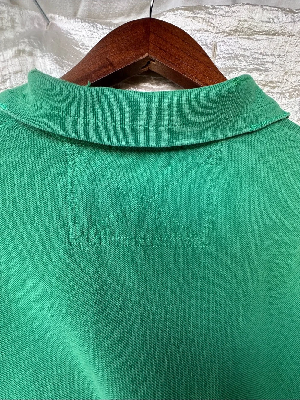 Polo Ralph Lauren Green Polo Big Navy Pony Classic Preppy Shirt Premium Detail M